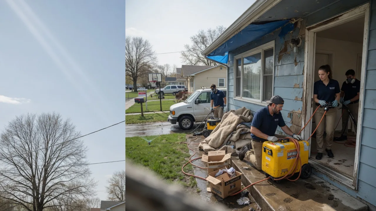 Basement Flood Cleanup in Moscow Mills, MO near me